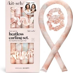 Pastel heatless curl set